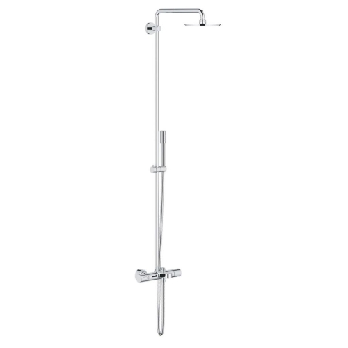 Grohe Rainshower System 210 Duvara Monte Termostatik Banyo Bataryalı Duş Sistemi 27641000 - Thumbnail