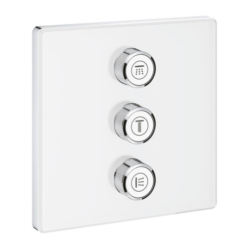 Grohe Grohtherm Smartcontrol Üç Noktadan Akış Kontrollü Kumanda Beyaz - 29158LS0 - Thumbnail