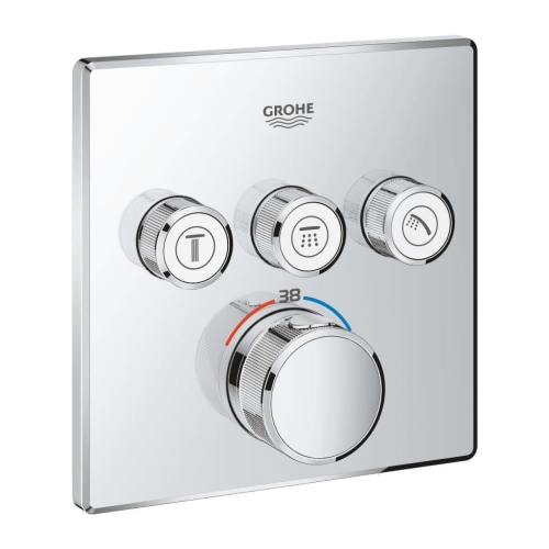 GROHE - Grohe Grohtherm Smartcontrol Üç Noktadan Akış Kontrollü Kumanda - 29126000